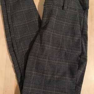 Maurices Black and Gray Plaid Pants